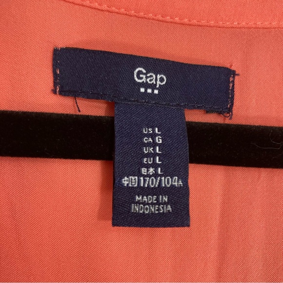 Gap Coral Pocket Shirt - Picture 3 of 4